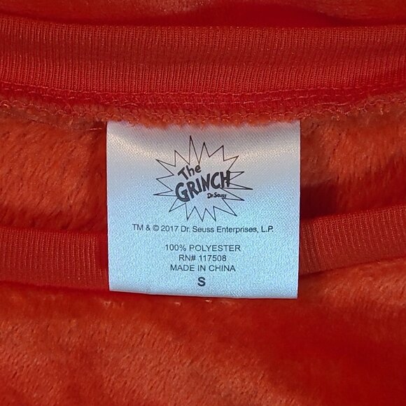 S | Dr. Seuss | Grinch Current Mood Christmas Sweater - Picture 4 of 4